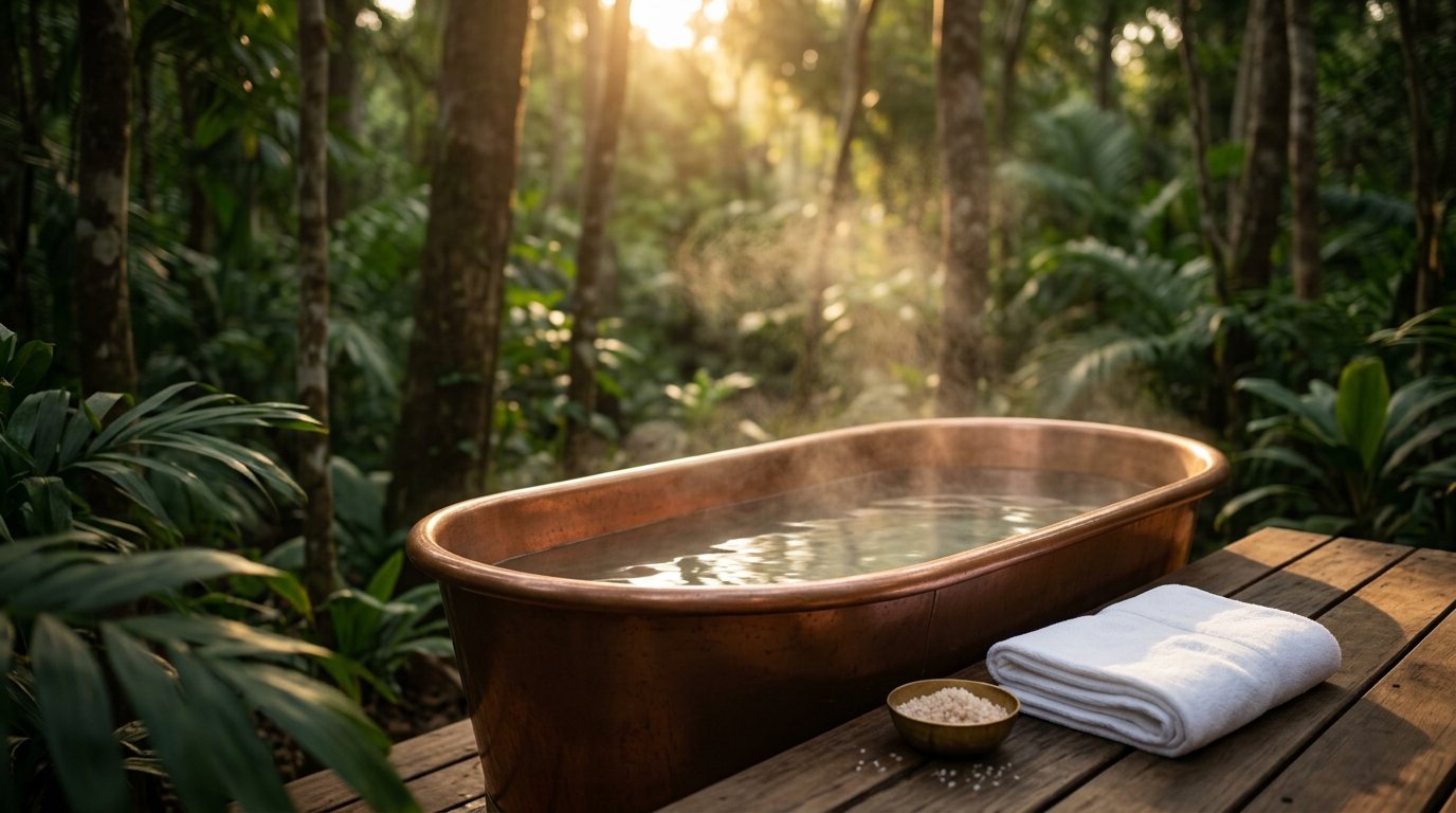 Conceptual render of the Magnesium Salt Soak